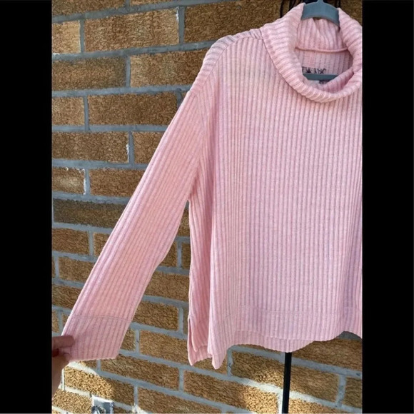 Anthropologie maeve sweater large in pink NWT - Picture 3 of 8